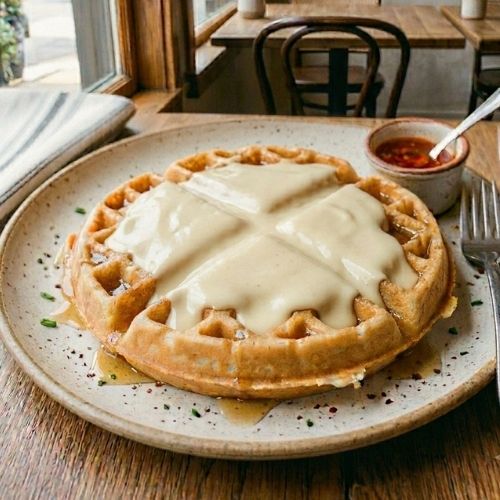 Waffle Chocolate Branco