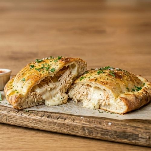 Calzone Frango e Requeijão