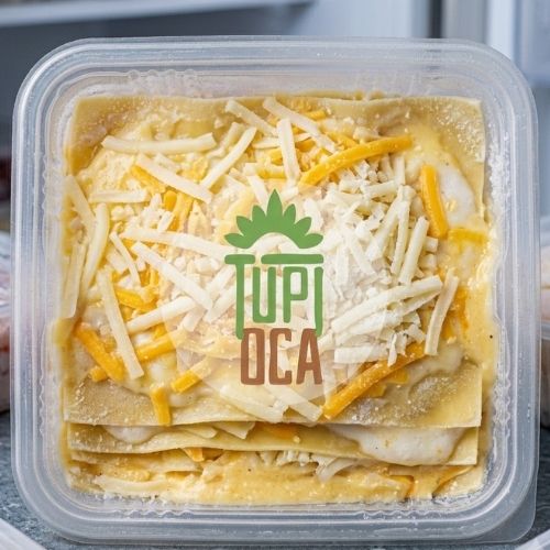 Lasanha de queijo
