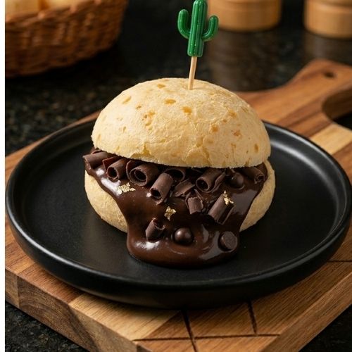 Pão de Queijo Chocolate Preto